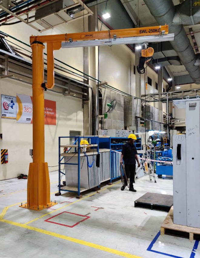 Jib Crane Installation